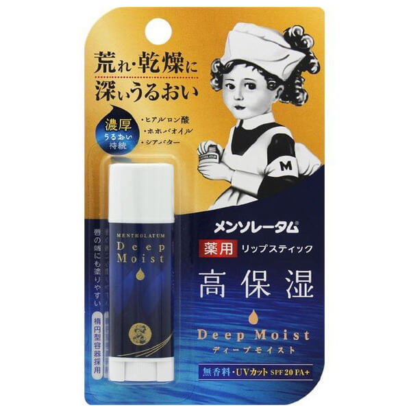 ROHTO乐敦曼秀雷敦 无味深层滋润润唇膏 4.5g-驚安の殿堂 ドン・キホーテ